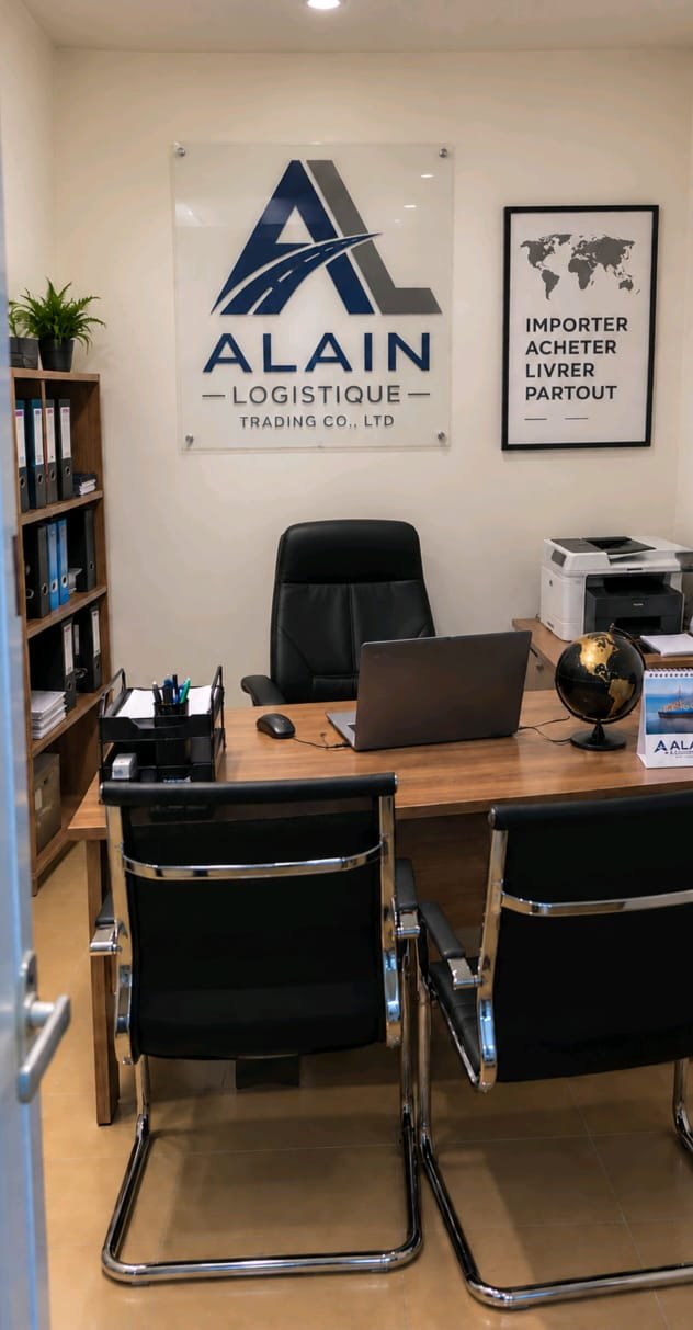 Le bureau d'Alain Logistique Trading